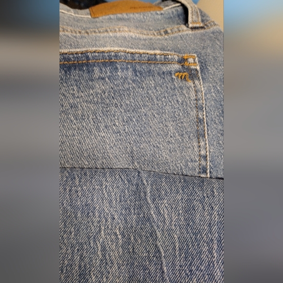 32P NEW MADEWELL The Perfect Vintage Jean 18.5-20.5" Waist 25.5" Inseam 12" Rise - Picture 10 of 12